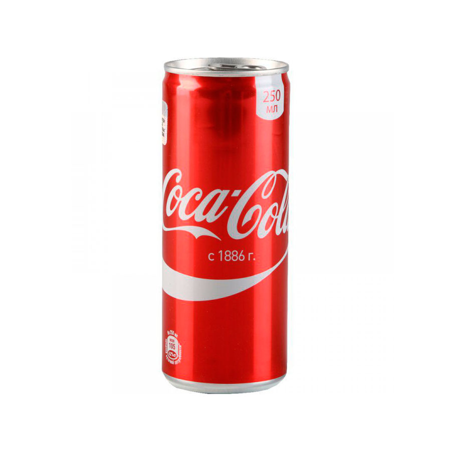 Кока-Кола 0.25л ж/б